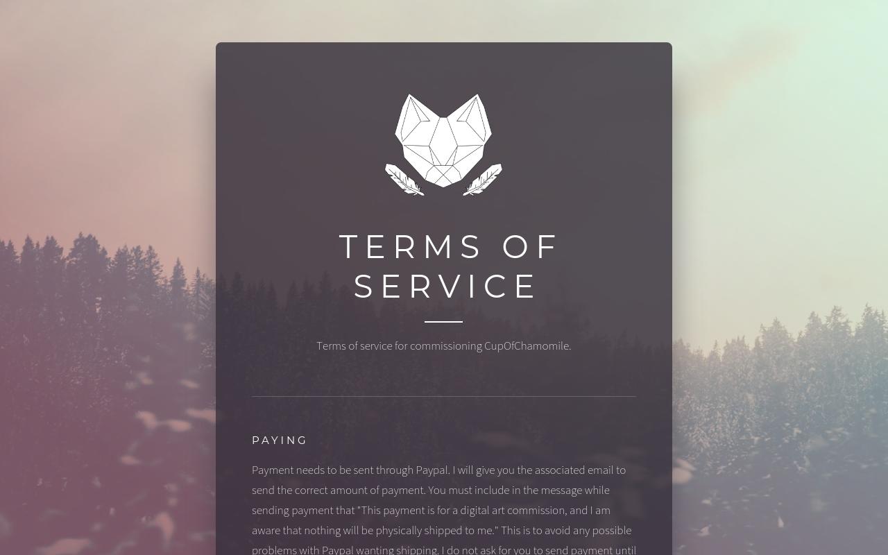 Carrd profile picture for @tos